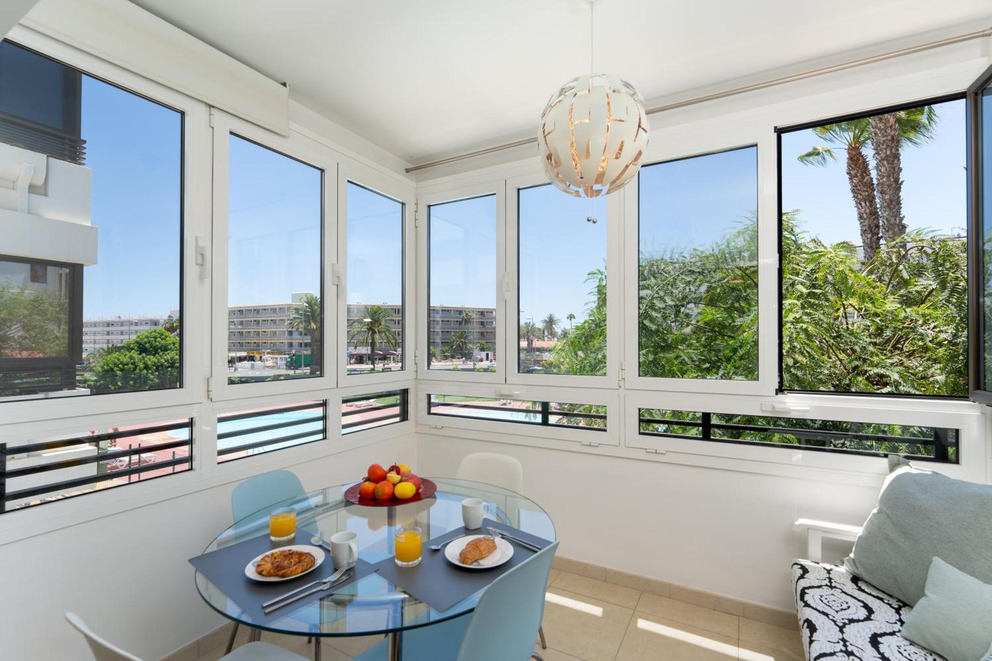 Garden View Apartment Iguazu 3 Near Yumbo ปลายา เดล อิงเกลส ภายนอก รูปภาพ