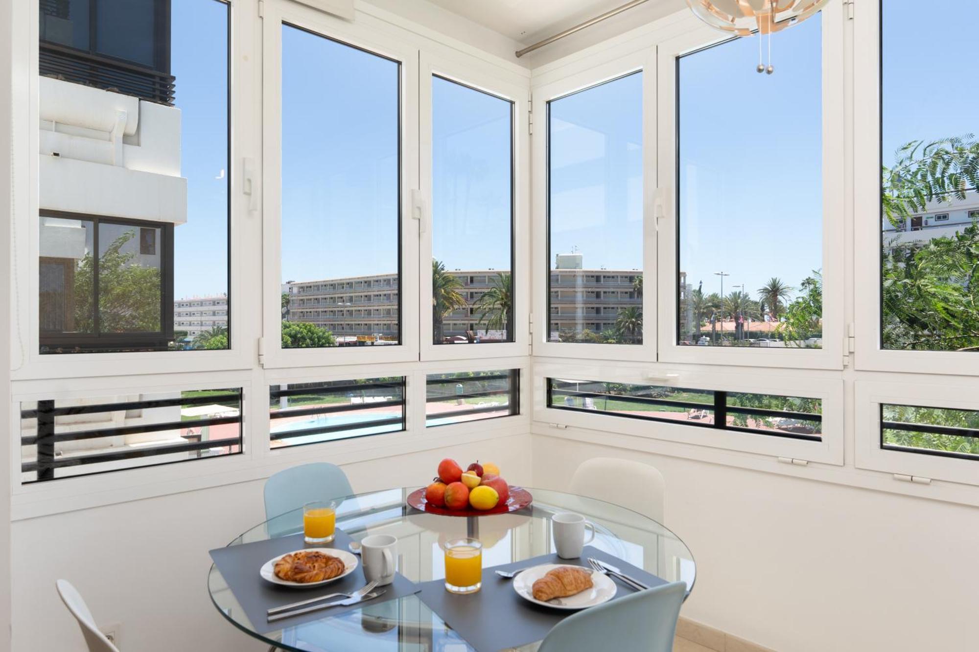 Garden View Apartment Iguazu 3 Near Yumbo ปลายา เดล อิงเกลส ภายนอก รูปภาพ